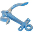 thumbnail image 6 of COOPHYA 1Pcs Decorative Anchor Iron Wall Pendant Sky-Blue for Beach Theme Bedroom, 6 of 6