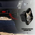 thumbnail image 5 of Hitch Cover Fits For 2-Inch Hitch,Cat Looking Up With Butterflies Flying Aroundrubber Trailer Hitch Cover Tube Plug Insert,Car Exterior Accessories, Receiver Tube Hitch Plug, 5 of 6