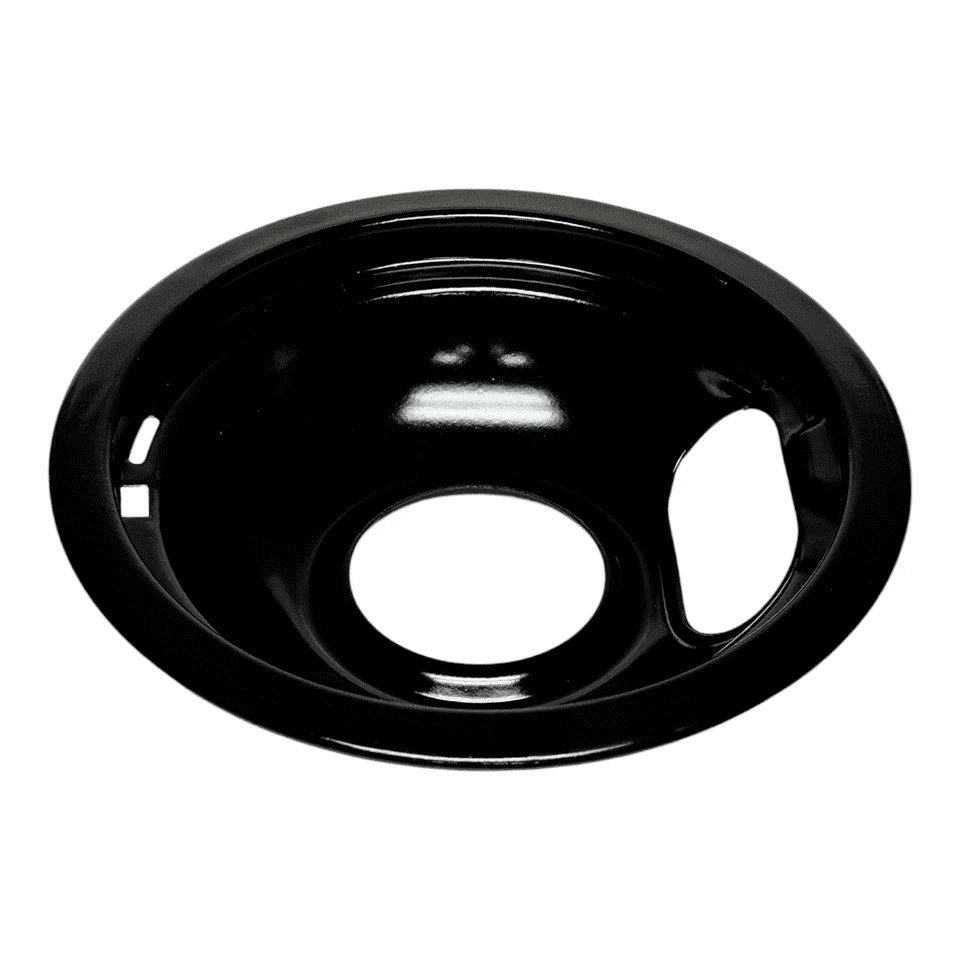Replacement Black Drip Pan Set for Electric Range, 4-Pack