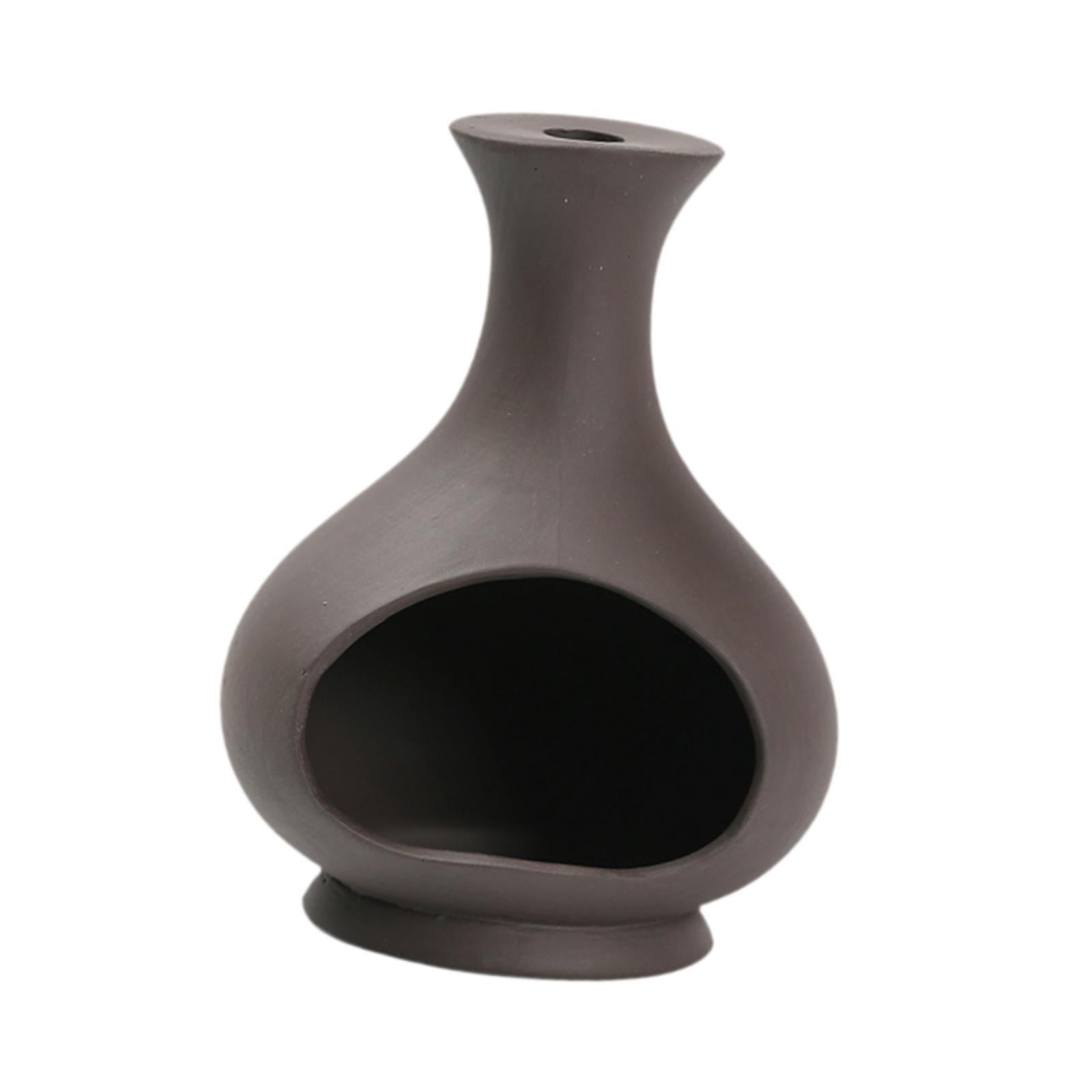 Zxpjkyu Palo Santo Holder Incense Burner Housewarming Gift Home Fragrance Desk Porcelain Bottle Shaped