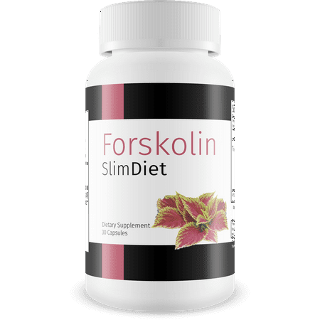 Forskolin Slim Diet- 30 Capsules, Forskolin Extract Supplement for Weight Loss Fuel, Coleus Forskohlii Root 20% Forskolin Diet Pills, Belly Buster Fat