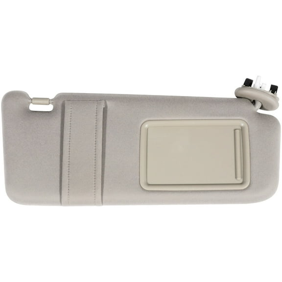 ECCPP Beige Sun Visor Right Passenger Side fit for 2006 2007 2008 2009 2010 2011 for Toyota Camry Sedan 4-Door Automobile Windshield Visor with Sunroof Vanity Light