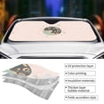 thumbnail image 5 of XMXY Car Sun Shade Windshield, Astrology Space Stars Automotive Front Window Sun Visor for Cars SUV Trucks, Medium Size, 5 of 8