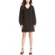 thumbnail image 1 of Vestido recto Karen Kane para mujer con mangas tipo blusón negro extragrande, 1 of 1