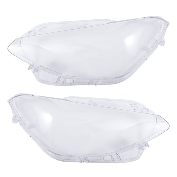 Par de cubierta de faro delantero de lado, cubierta de lente transparente para BMW F20 2012-2014 No.63117414141