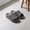 GREY, variant on Men Women Slippers, Non Slip EVA Indoor Outdoor Bathroom House Slide Sandals, Lightweight One Piece Casual Shoes