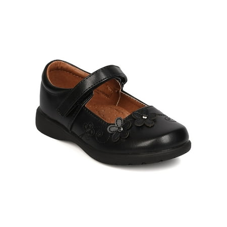 Daisy Bridal Shoes - New Girl School Rider Jackie-904E Leatherette Daisy Mary Jane Uniform Shoe
