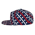 thumbnail image 3 of Balery Baseball Cap Flat Bill Hats for Men Adjustable Size for Running Workouts and Outdoor Activities All Seasons Dad Hat(Patriotic Star ), 3 of 9