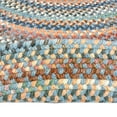 thumbnail image 6 of Capel Rugs American Heritage 5' Round Braided Area Rug in Legacy Blue - Traditional Indoor Circular Rug for Living Room., 6 of 6