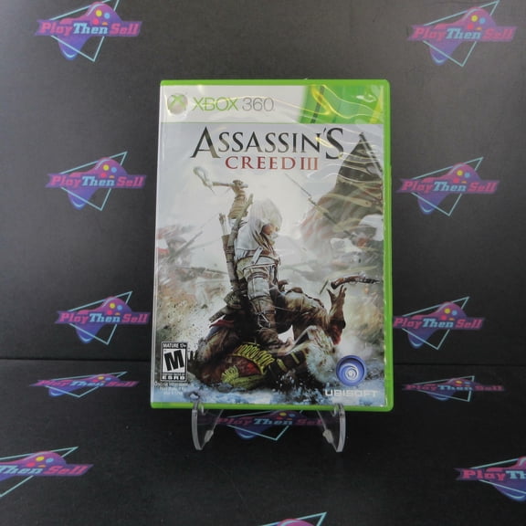 Pre-Owned Assassin's Creed 3 Physical Action & Adventure Video Game for Xbox 360