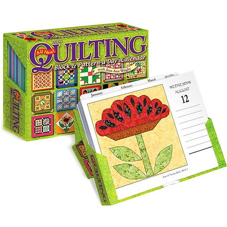2009 Quilting Block & Pattern-A-Day Calendar