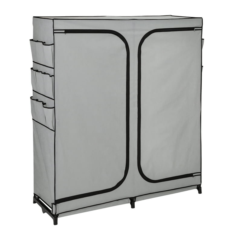 Free Shipping! Honey-Can-Do 60-Inch Wide 2-Door Portable Wardrobe 