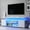 White, variant on Boho Style | Great for Video Room Use | Durable High - grade MDF TV Stand