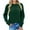 Green-Fashion Sweatshirts, variant on Xcmzpl Fleece Sweatshirts for Women Loose Fit Solid Color Crewneck Sweatshirt Athletic Sweater Tops Dressy Casual Long Sleeve Blouses Fall Clothes
