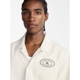 thumbnail image 4 of No Boundaries Boxy Fit Emboridered Mechanic Shirt, Men's XS-5XL, 4 of 5