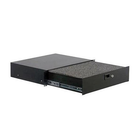 Odyssey Cases ODSY-ADFRD03 3 Space Locking Drawer with Diced Foam Interior