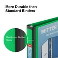 thumbnail image 5 of Staples 1" 3-Ring Better Binder Green 3/Pack ST55845-CCVS, 5 of 8