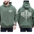 thumbnail image 4 of Rustic Cross Christian Double-Sided Hoodie – Unisex Faith Pullover for Men & Women, Man of God Husband Dad Church Wear, 4 of 7