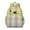 Yellow, variant on Puppy print backpack with floral accents, spacious backpack, durable backpack for students or gifting