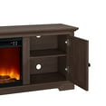 thumbnail image 5 of FESTIVO 78" TV Stand with 36" Fireplace for up to 400sq ft -Brown, 5 of 12