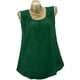 thumbnail image 4 of Mujeres sueltas casual sin mangas cuello redondo sólido casual blusa camiseta túnica tops Fridja qr4426, 4 of 9