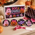 thumbnail image 7 of 4 Pack, Halloween Diamond Art Kits for Adults 4 Inch Halloween Crafts, Diy Pearl Diamond Painting Coaster Set for Fall Halloween Home Decor, Spooky Ghost Pumpkin Design, 7 of 7