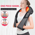 thumbnail image 3 of Ikristin Neck Massager with Hammering & Heat, Electric Deep Tissue 3D Kneading Hammering Massage Pillow for Shoulder, Leg, Body Muscle Relax, Home, Office, and Car Use, Massage Gift for Women/Men, 3 of 10