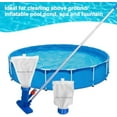 thumbnail image 6 of Upgraded Swimming Pool Spa Jet Vacuum Cleaner with Brush & 56" Pole,for Above Ground/Inflatable Pool,Hot Tub,Pond, Spa, Lake and Fountain$$Garden & Patio, 6 of 6