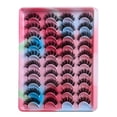 thumbnail image 1 of Lashes Fluffy Mink False Eyelashes Long 20 Pairs Dramatic Fake Eyelashes,, for Makeup Lash Extensions, 1 of 5