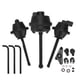 thumbnail image 3 of Kit de reparación de colector de admisión Juego de reparación de colector de admisión de motor Juego de reparación de colector de admisión de automóvil Diseño aerodinámico, 3 of 12