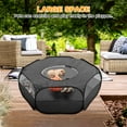 thumbnail image 4 of Pet Playpen for Small Animals,Number-one Portable Small Animal Pet Playpen with Cover Foldable Pet Cage Tent Breathable Transparent Pop up Pet Fence for Guinea Pig,Rabbits,Hamsters, 4 of 7