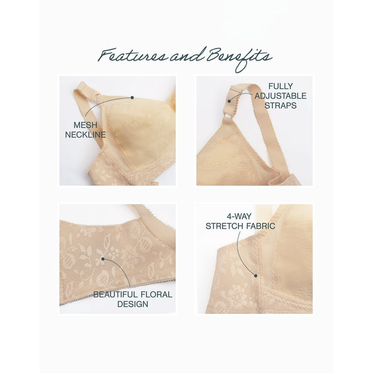 Playtex 18 Hour US0020, Sensational Support Wirefree Bra