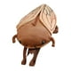 thumbnail image 4 of Mochila de peluche adorable con diseño de animal de dibujos animados, divertida y realista, estilo casual, para niños Marrón, 4 of 9