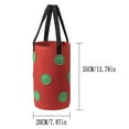 Pjtewawe Seed Starter Tray Bag Strawberry Container FeltCloth Hanging