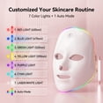 thumbnail image 3 of ODDPC LED Face  Massager, 7 Color Light Therapy for Anti-Aging, Acne & Wrinkles, 3 of 6