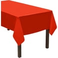 thumbnail image 1 of Nappe en Plastique Robuste Party Essentials, 54 x 108, Rouge, 1 of 4