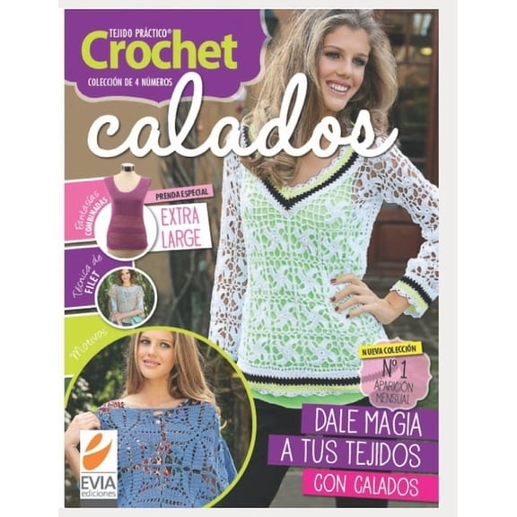 Crochet Calados Tejido Práctico: Crochet Calados: tejido práctico (Paperback)