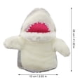 thumbnail image 2 of Shark Hand Puppet Funny Plush Hand Puppet Toy Lovely Cartoon Hand Puppet, 2 of 8