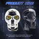 thumbnail image 5 of Faros de automóviles 1 uds Luces antiniebla de conducción para motocicleta, barra de luces LED, foco en forma de calavera, faros auxiliares para Jeep, camión todoterreno, ATV, UTV, barco, 5 of 8