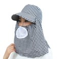 thumbnail image 1 of Sombrero de mujer, sombrero para el sol, protector solar para exteriores, protección UV, ciclismo, secado rápido, trabajo agrícola, sombrero para el sol, sombrero para el frío, sombrero para el té, 1 of 1