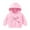 Pink, variant on Posijego Toddler Girls Hoodies Bow Print Sweatshirt Spring Long Sleeve Pullover Lightweight Tops for Little Girls