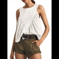 thumbnail image 3 of Camisetas Sin Mangas Tipo Babydoll con Peplum para Mujer, Camisetas Holgadas de Verano, Blusas Casuales con Frunces y Fluidas M, 3 of 10