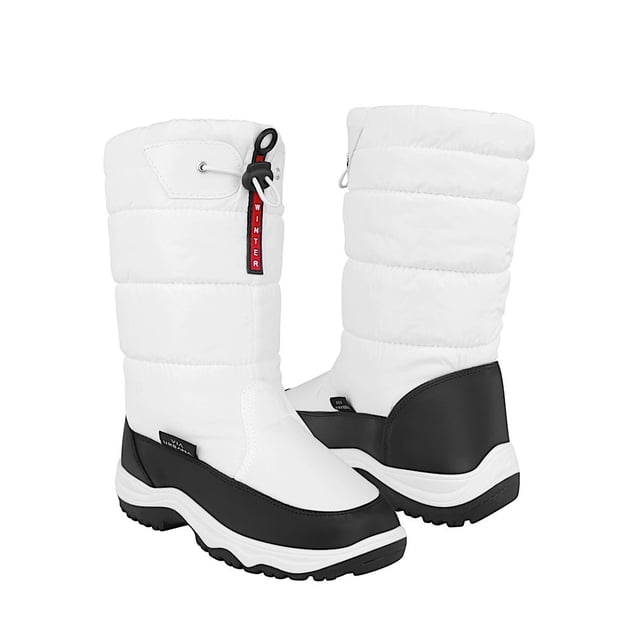 BOTAS DE INVIERNO PARA DAMA VIA URBANA D557L30 TEXTIL BLANCO Stylo D557L30