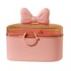 thumbnail image 1 of Caja de almacenamiento para accesorios para el cabello, organizador de joyas, vitrina con bandeja extraíble Rosado, 1 of 9