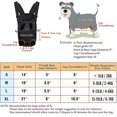 thumbnail image 3 of Front Pet Travel Backpack Outdoor Adjustable Carrier Bag, 3 of 5