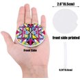 thumbnail image 2 of FMSHPON Modern Geometric Abstract Pattern Set of 4 Car Coaster for Drinks, Absorbent Ceramic Stone Coasters Cup Mat with Cork Base for Home Kitchen Room Coffee Table Bar Decor, 2 of 5
