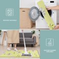 thumbnail image 6 of Lightgreen Daisy Flower White Blooms Pattern Kitchen Rugs Sets Of 3,Kitchen Runner Rugs Non Skid Washable,Decorative Kitchen Floor Mats for Kitchen,Sink,Laundry,17"x30"+ 17"x47" + 17"x59", 6 of 6