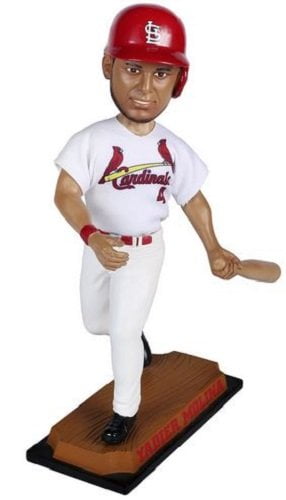 Yadier Molina Framed Jersey 2020 St Louis Cardinals Limited Edition Premium Bobble Bobblehead 