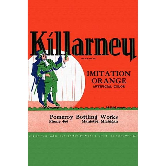 Killarney Imitation Orange-Fine Art Canvas Print (20" x 30")
