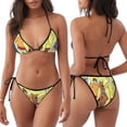 thumbnail image 3 of Lsque Scooby-Doo Pattern Women Two Piece Swimsuit Sexy Swimwear Halter String Triangle Bikini Sets, 3 of 6
